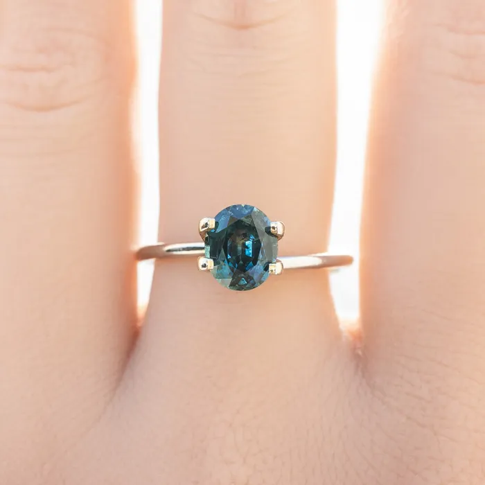 166ct Oval Cut Teal Blue Montana Sapphire SO460 Envero Jewelry Rings 166ct Oval Cut Teal Blue Montana Sapphire SO460 Envero Jewelry Rings