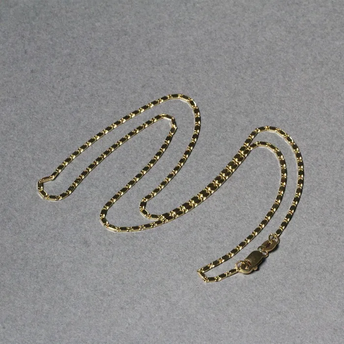 14k Yellow Gold Lumina Pendant Chain 10mm MayaMila Necklaces
