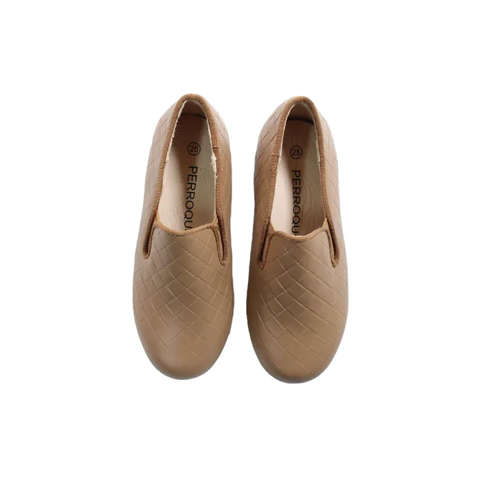 Perroquet Shoes Earrings Perroquet Shoes Basketweave Leather Smoking Shoes Caramel Perroquet Shoes Earrings Perroquet Shoes Basketweave Leather Smoking Shoes Caramel