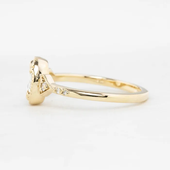 Rings Envero Jewelry Agatha Ring Oval Rose Cut Diamond Rings Envero Jewelry Agatha Ring Oval Rose Cut Diamond