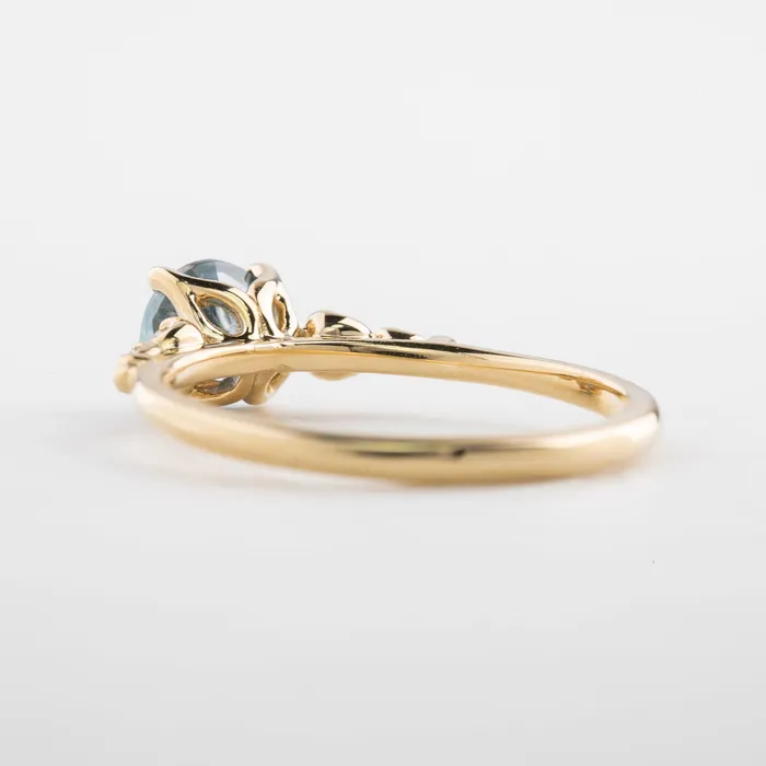 Rings Estel Fleur Four Prongs Ring 101ct Light Blue Montana Sapphire 14k Yellow Gold One of a kind Envero Jewelry Rings Estel Fleur Four Prongs Ring 101ct Light Blue Montana Sapphire 14k Yellow Gold One of a kind Envero Jewelry