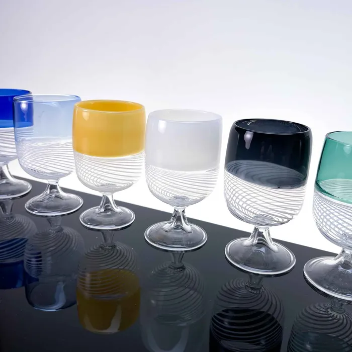 Earrings De Mio Foscarini Liqueur Glasses set of six Murano Glass