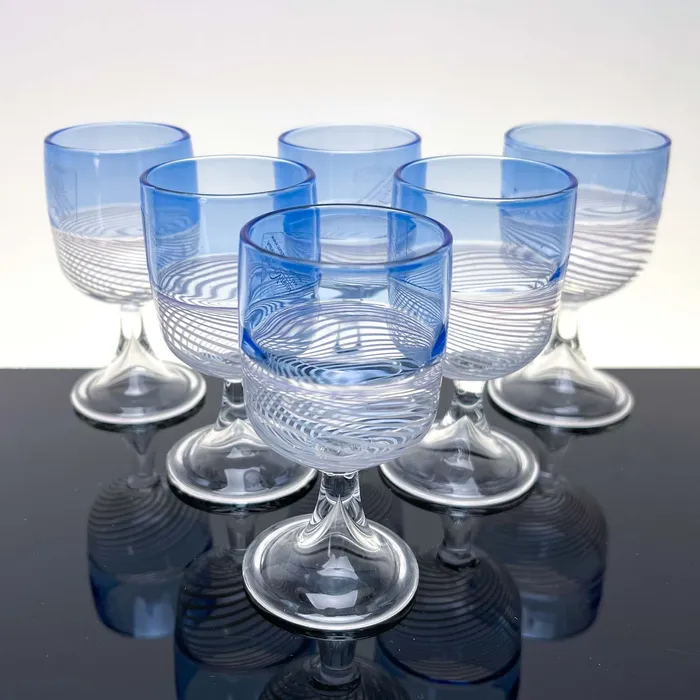 Earrings De Mio Foscarini Liqueur Glasses set of six Murano Glass