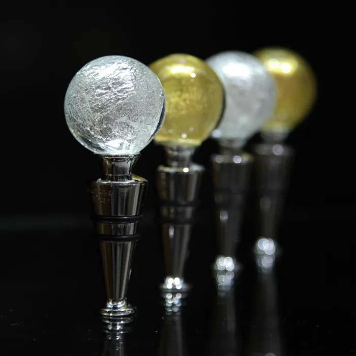 Precious glass bottle stopper MuranoVItrum Necklaces
