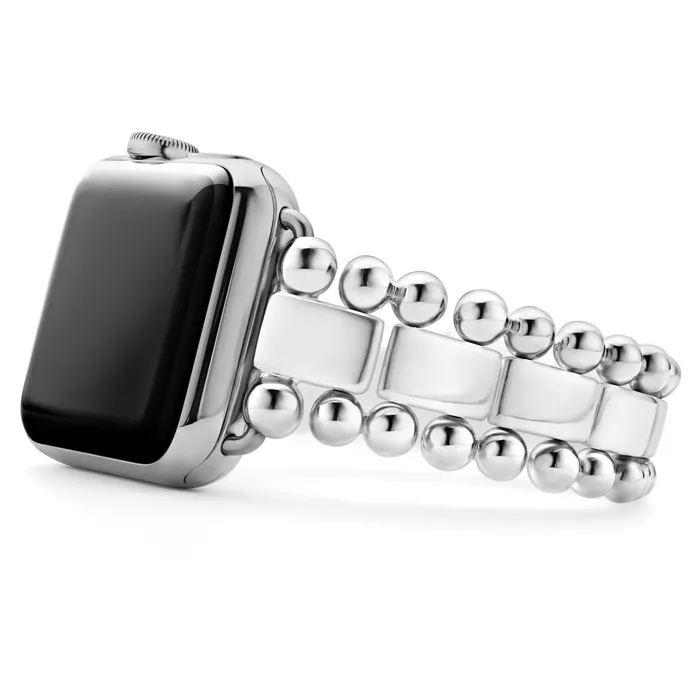 Smart Caviar Sterling Silver Watch Bracelet3845mm LAGOS Bracelets