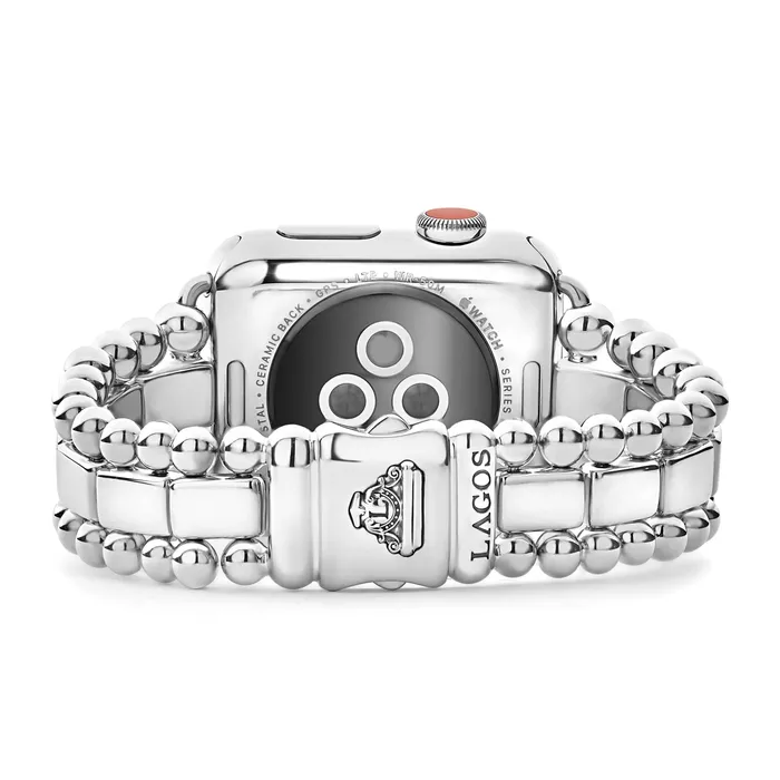 Smart Caviar Sterling Silver Watch Bracelet3845mm LAGOS Bracelets