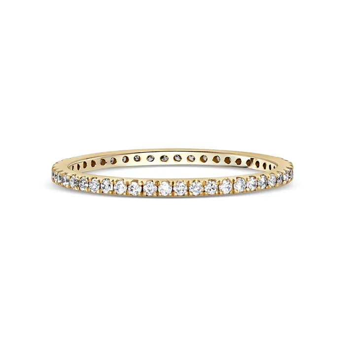 Thin Diamond Eternity Band Polachecks Collection Rings