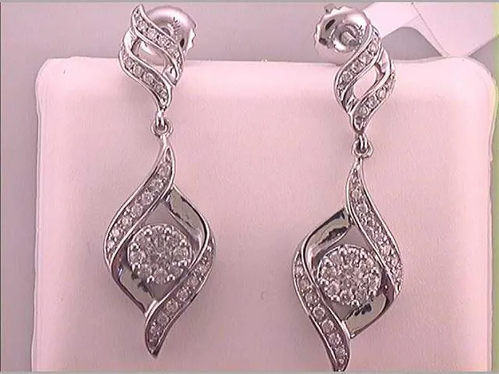 12CTWDiamond FASHION EARRINGS gndatlanta Earrings