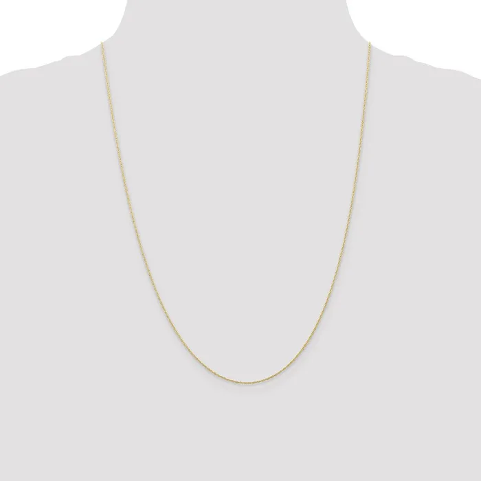 10K Yellow Gold 5mm Carded Cable Rope Chain Necklace QGold Necklaces 10K Yellow Gold 5mm Carded Cable Rope Chain Necklace QGold Necklaces