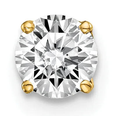 14k Single Stud Diamond Earring goldiaca Earrings