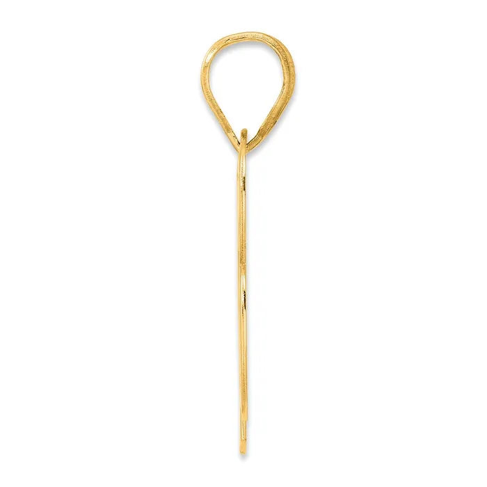 14k Yellow Gold Polished Block Number 73 Pendant Goldia PreStyled Sets