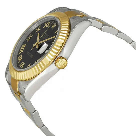 Bracelets Original Rolex Datejust II Black Dial Stainless steel and 18K Yellow Gold Oyster Bracelet Automatic Mens Watch 116333BKGRO JMS always Bracelets Original Rolex Datejust II Black Dial Stainless steel and 18K Yellow Gold Oyster Bracelet Automatic Mens Watch 116333BKGRO JMS always