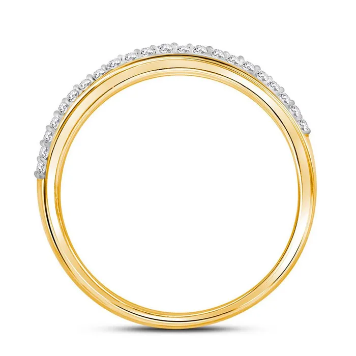 gndatlanta 14k Yellow Gold Heart Diamond Bridal Wedding Ring Set 78 Cttw Certified Rings