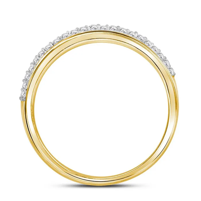 gndatlanta 14k Yellow Gold Heart Diamond Bridal Wedding Ring Set 78 Cttw Certified Rings