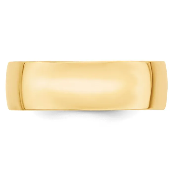 Goldia Solid 14K Yellow Gold 7mm Light Weight Comfort Fit MensWomens Wedding Band Ring Size 115 Rings Goldia Solid 14K Yellow Gold 7mm Light Weight Comfort Fit MensWomens Wedding Band Ring Size 115 Rings