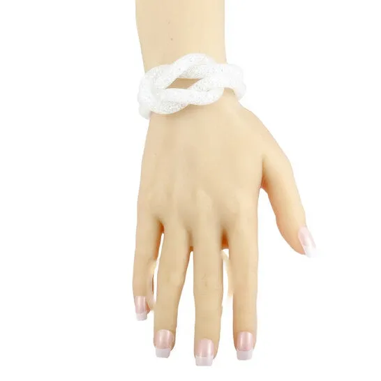 JMS always Bracelets Original Swarovski Stardust White Crystal Knot Bracelet 5184175 S Small JMS always Bracelets Original Swarovski Stardust White Crystal Knot Bracelet 5184175 S Small