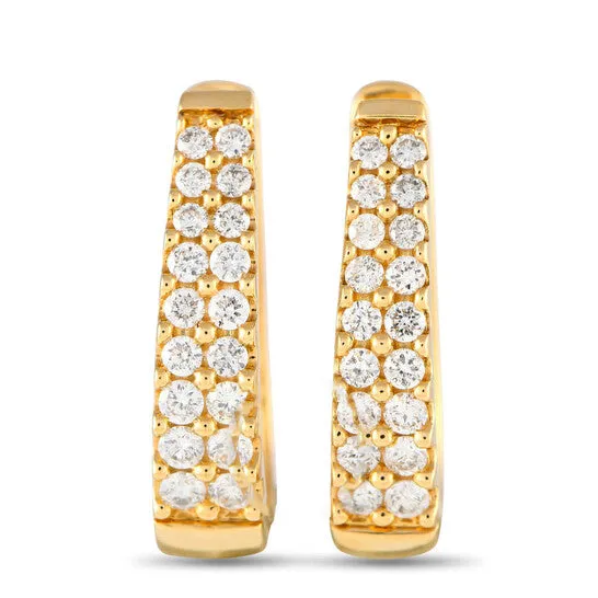 JMS always Earrings Original LB Exclusive 14K Yellow Gold 10ct Diamond Earrings ER28522 JMS always Earrings Original LB Exclusive 14K Yellow Gold 10ct Diamond Earrings ER28522