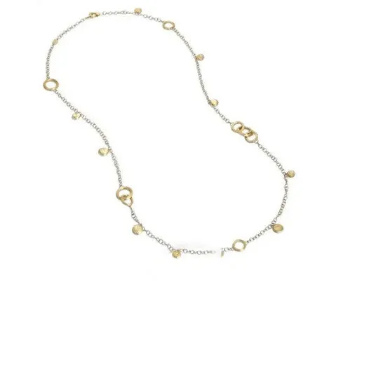 JMS always Necklaces Original Marco Bicego Jaipur Yellow Gold Charm Long Necklace CB2613Y JMS always Necklaces Original Marco Bicego Jaipur Yellow Gold Charm Long Necklace CB2613Y