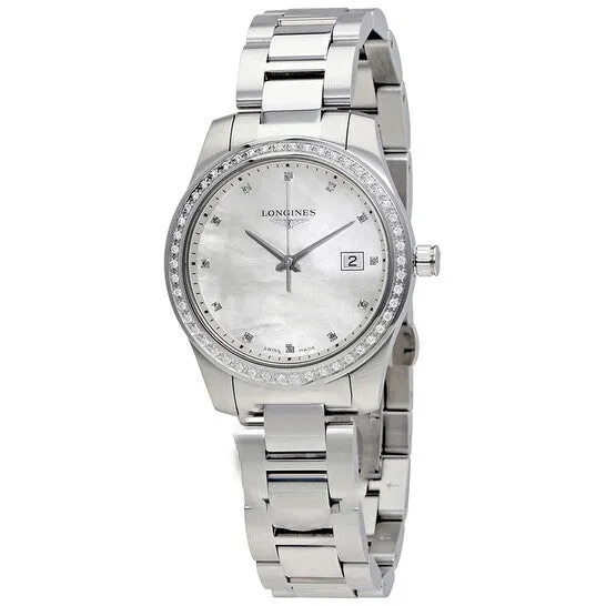 JMS always Original Longines Conquest Mother of Pearl Dial Ladies Watch L34010876 Watches JMS always Original Longines Conquest Mother of Pearl Dial Ladies Watch L34010876 Watches