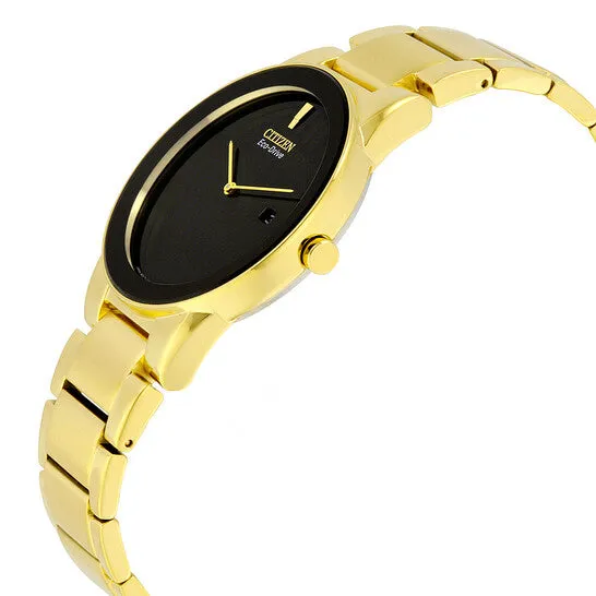 JMS always Rings Original Citizen Axiom Black Dial Goldtone Mens Watch AU106256E JMS always Rings Original Citizen Axiom Black Dial Goldtone Mens Watch AU106256E