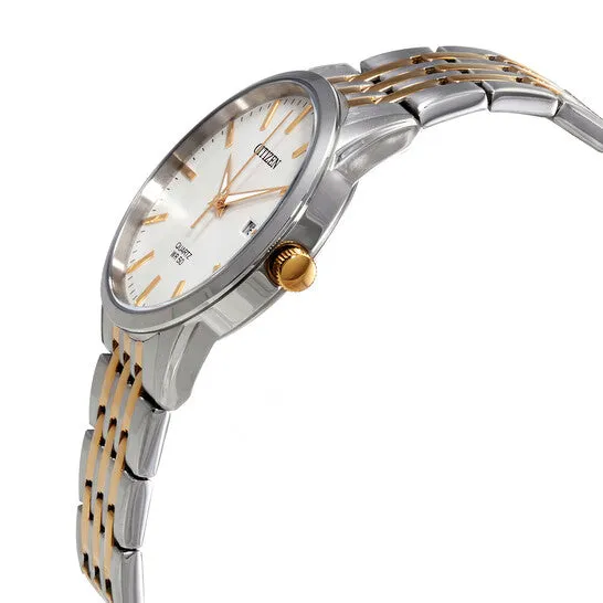 JMS always Rings Original Citizen Quartz Champagne Dial Twotone Mens Watch BI500681P JMS always Rings Original Citizen Quartz Champagne Dial Twotone Mens Watch BI500681P