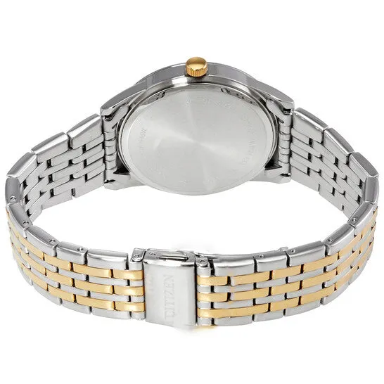 JMS always Rings Original Citizen Quartz Champagne Dial Twotone Mens Watch BI500681P JMS always Rings Original Citizen Quartz Champagne Dial Twotone Mens Watch BI500681P