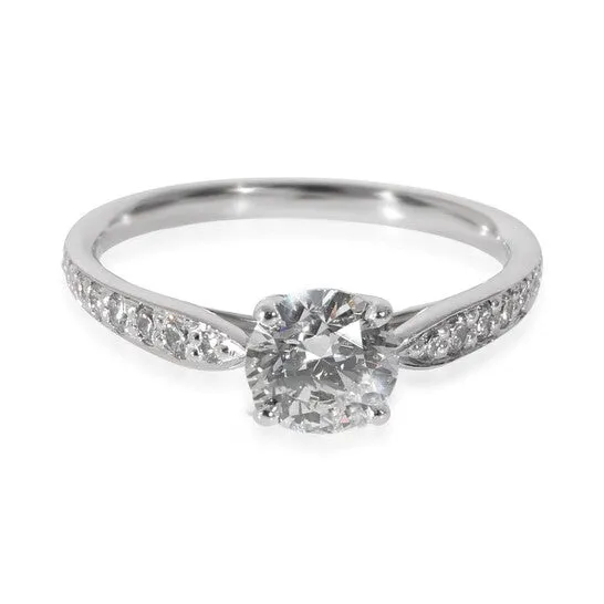 JMS always Rings Original PreOwned Tiffany Co Harmony Diamond Engagement Ring in Platinum G VS1 077 CT JMS always Rings Original PreOwned Tiffany Co Harmony Diamond Engagement Ring in Platinum G VS1 077 CT
