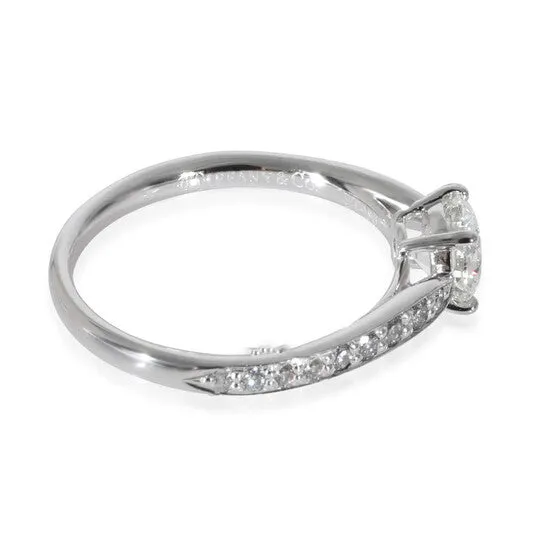 JMS always Rings Original PreOwned Tiffany Co Harmony Diamond Engagement Ring in Platinum G VS1 077 CT JMS always Rings Original PreOwned Tiffany Co Harmony Diamond Engagement Ring in Platinum G VS1 077 CT
