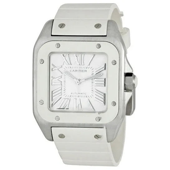 JMS always Watches Original Cartier Santos 100 Medium Ladies Watch W20122U2 JMS always Watches Original Cartier Santos 100 Medium Ladies Watch W20122U2