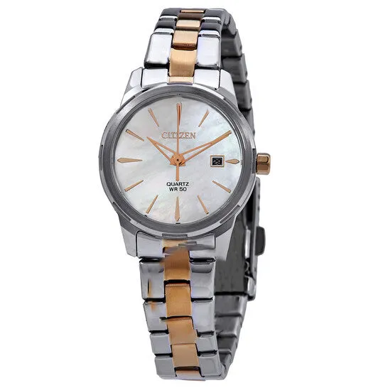 JMS always Watches Original Citizen Quartz White Mother of Pearl Dial Ladies Watch EU607451D JMS always Watches Original Citizen Quartz White Mother of Pearl Dial Ladies Watch EU607451D
