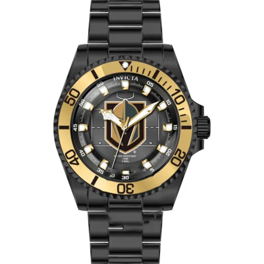JMS always Watches Original Invicta NHL Vegas Golden Knights Quartz Black Dial Ladies Watch 42209 JMS always Watches Original Invicta NHL Vegas Golden Knights Quartz Black Dial Ladies Watch 42209