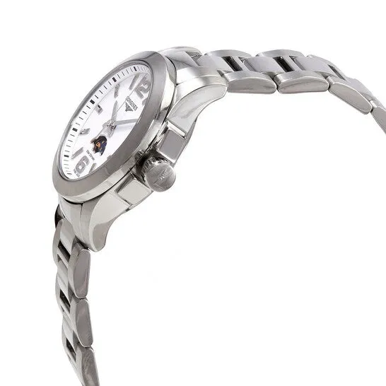 JMS always Watches Original Longines Conquest Quartz White Dial Ladies Watch L33804166 JMS always Watches Original Longines Conquest Quartz White Dial Ladies Watch L33804166