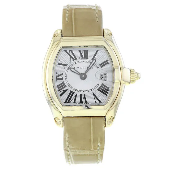 JMS always Watches Original Preowned Cartier Roadster Silver Dial Ladies Watch W62018Y5 JMS always Watches Original Preowned Cartier Roadster Silver Dial Ladies Watch W62018Y5