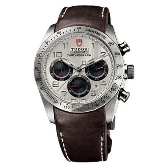 JMS always Watches Original Tudor Fastrider Silver Dial Chronograph Brown Leather Mens Watch 42000SVABRLS JMS always Watches Original Tudor Fastrider Silver Dial Chronograph Brown Leather Mens Watch 42000SVABRLS
