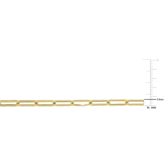 Necklaces Original AMOUR 33mm Paperclip Chain Necklace In 14K Yellow Gold 18 In JMS always Necklaces Original AMOUR 33mm Paperclip Chain Necklace In 14K Yellow Gold 18 In JMS always
