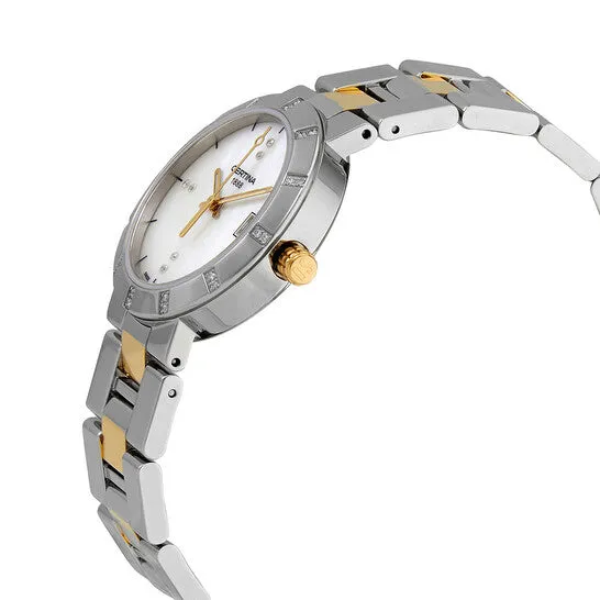 Original Certina DS Stella TwoTone Stainless Steel Ladies Watch C0092102211600 JMS always Bracelets