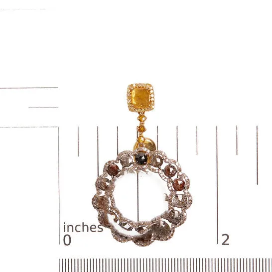 Original Haus of Brilliance 14K White and Yellow Gold 100 Cttw Mixed Natural Fancy Diamond Dangle Hoop and Bale Earrings Yellow Color I1I2 Clarity JMS always Earrings Original Haus of Brilliance 14K White and Yellow Gold 100 Cttw Mixed Natural Fancy Diamond Dangle Hoop and Bale Earrings Yellow Color I1I2 Clarity JMS always Earrings