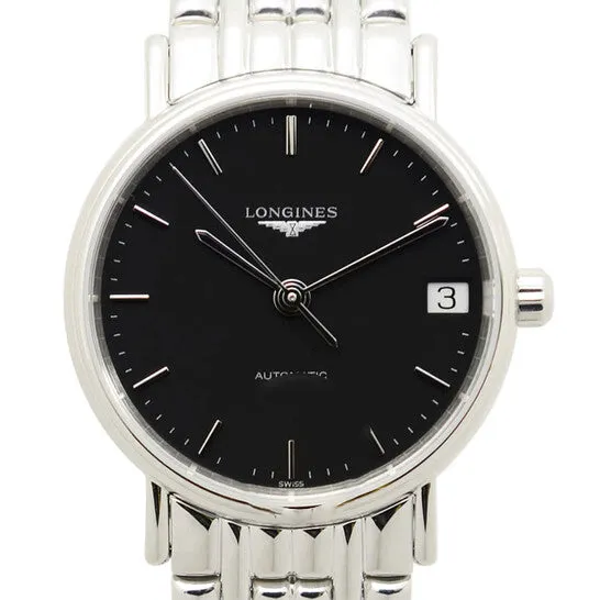 Original Longines Presence Black Dial Ladies Watch L43224526 JMS always Watches Original Longines Presence Black Dial Ladies Watch L43224526 JMS always Watches