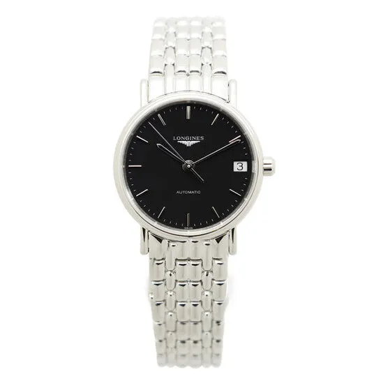 Original Longines Presence Black Dial Ladies Watch L43224526 JMS always Watches Original Longines Presence Black Dial Ladies Watch L43224526 JMS always Watches