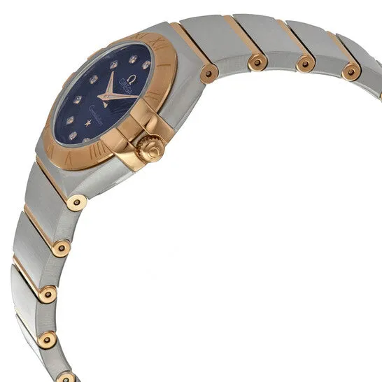 Original Omega Constellation Blue Diamond Dial Stainless Steel Ladies Watch 12320246053001 JMS always Watches Original Omega Constellation Blue Diamond Dial Stainless Steel Ladies Watch 12320246053001 JMS always Watches