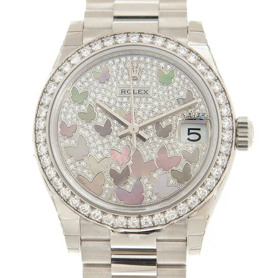 Original Rolex Datejust 31 Diamond Pave Dial Ladies 18kt White Gold President Watch 278289PAVE JMS always Watches Original Rolex Datejust 31 Diamond Pave Dial Ladies 18kt White Gold President Watch 278289PAVE JMS always Watches