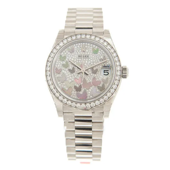 Original Rolex Datejust 31 Diamond Pave Dial Ladies 18kt White Gold President Watch 278289PAVE JMS always Watches Original Rolex Datejust 31 Diamond Pave Dial Ladies 18kt White Gold President Watch 278289PAVE JMS always Watches