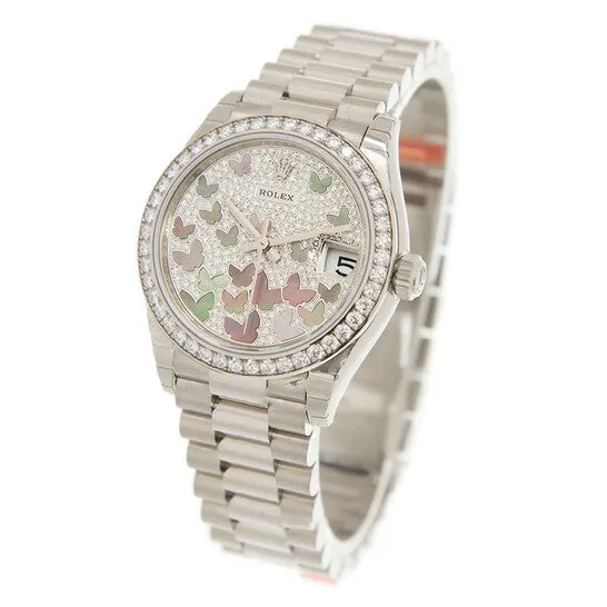 Original Rolex Datejust 31 Diamond Pave Dial Ladies 18kt White Gold President Watch 278289PAVE JMS always Watches Original Rolex Datejust 31 Diamond Pave Dial Ladies 18kt White Gold President Watch 278289PAVE JMS always Watches