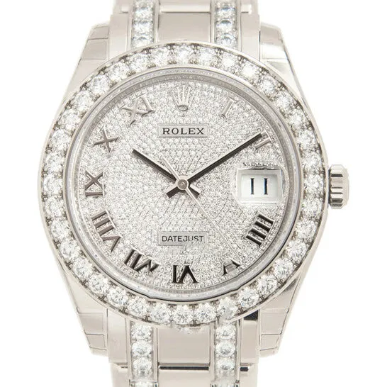 Original Rolex Datejust Pearlmaster 39 Automatic Chronometer Diamond Silver Dial Watch 86289DRPM JMS always Watches Original Rolex Datejust Pearlmaster 39 Automatic Chronometer Diamond Silver Dial Watch 86289DRPM JMS always Watches