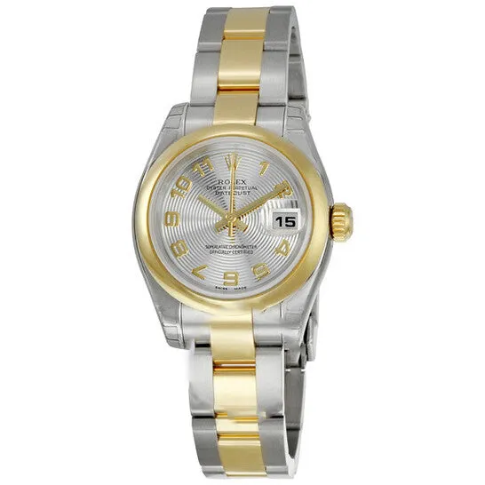 Original Rolex Lady Datejust 26 Grey Dial Stainless Steel and 18K Yellow Gold Oyster Bracelet Automatic Watch 179163GYAO JMS always Bracelets Original Rolex Lady Datejust 26 Grey Dial Stainless Steel and 18K Yellow Gold Oyster Bracelet Automatic Watch 179163GYAO JMS always Bracelets