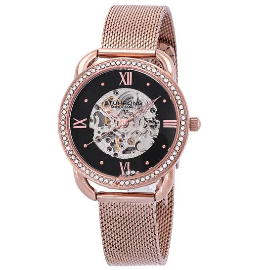 Original Stuhrling Original Legacy Black Dial Ladies Watch M15914 JMS always Watches Original Stuhrling Original Legacy Black Dial Ladies Watch M15914 JMS always Watches
