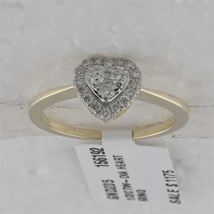 Rings 13CTWDiamond HEART RING gndatlanta