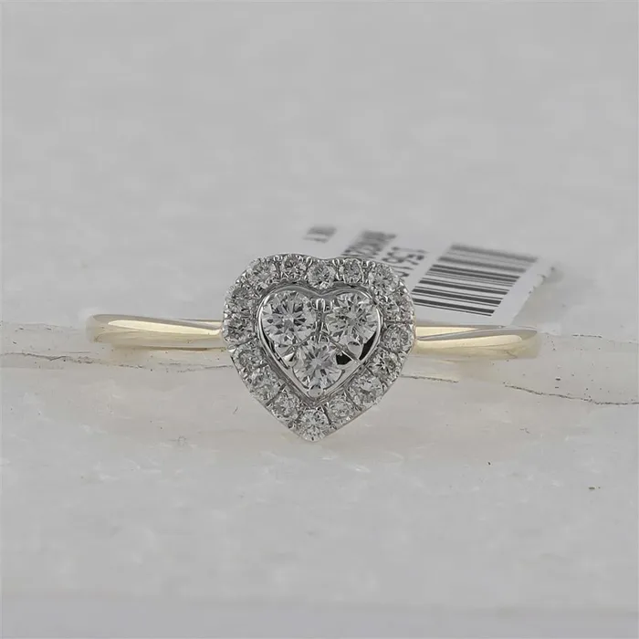 Rings 13CTWDiamond HEART RING gndatlanta