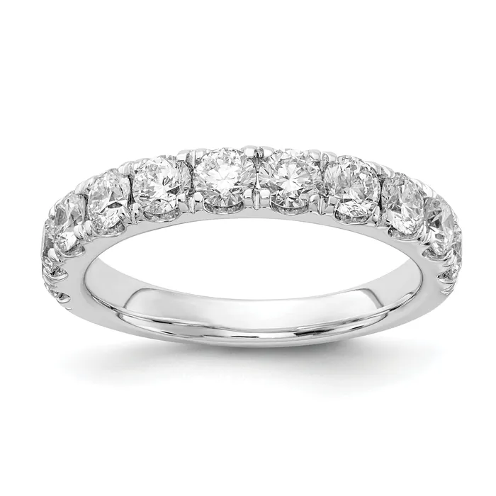 Rings 14k White Gold 1 12 Ct Lab Grown Diamond VSSI G Wedding Band Ring Goldia Rings 14k White Gold 1 12 Ct Lab Grown Diamond VSSI G Wedding Band Ring Goldia