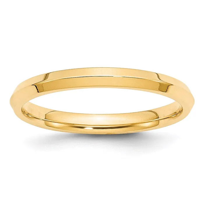 Rings Goldia Solid 10K Yellow Gold 25mm Knife Edge Comfort Fit MensWomens Wedding Band Ring Size 105 Rings Goldia Solid 10K Yellow Gold 25mm Knife Edge Comfort Fit MensWomens Wedding Band Ring Size 105